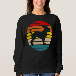 Chihuahua Retro Sunset Sweatshirt