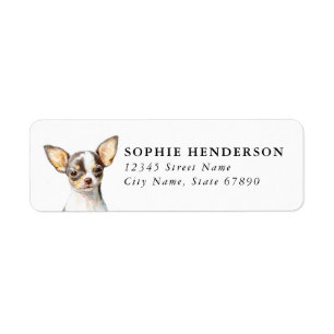 Chihuahua Return Address Labels