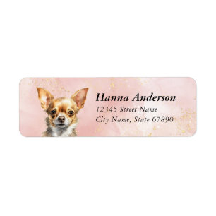 Chihuahua Return Address Labels