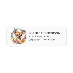 Chihuahua Return Address Labels