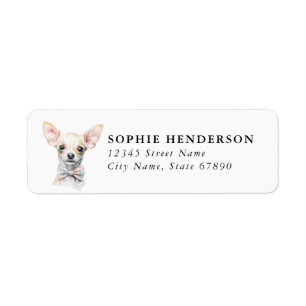 Chihuahua Return Address Labels