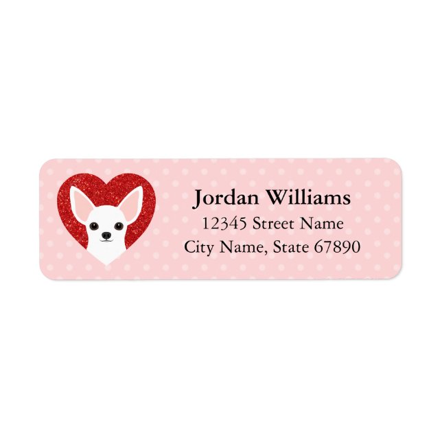 Chihuahua Return Address Labels (Front)