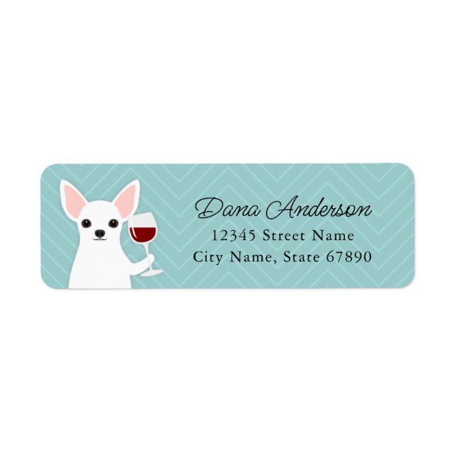 Chihuahua Return Address Labels (Front)