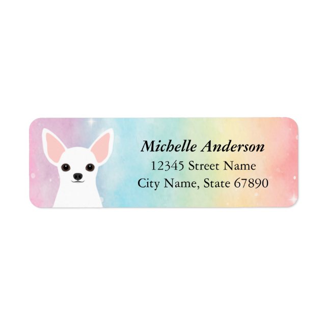 Chihuahua Return Address Labels (Front)