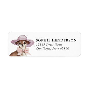 Chihuahua Return Address Labels
