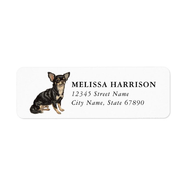 Chihuahua Return Address Labels (Front)