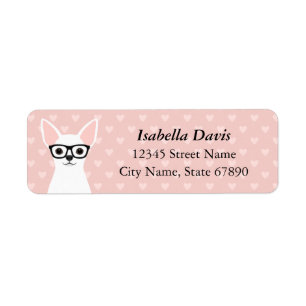 Chihuahua Return Address Labels