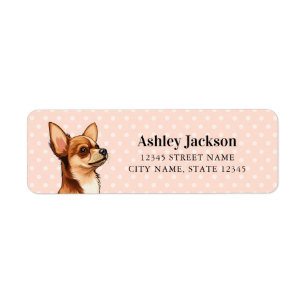 Chihuahua Return Address Labels