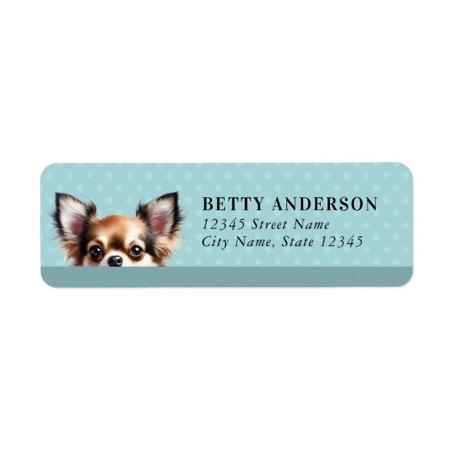 Chihuahua Return Address Labels (Front)