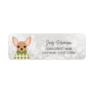 Chihuahua Return Address Labels