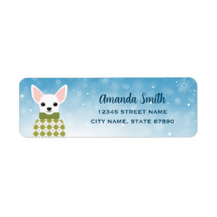 Chihuahua Return Address Labels