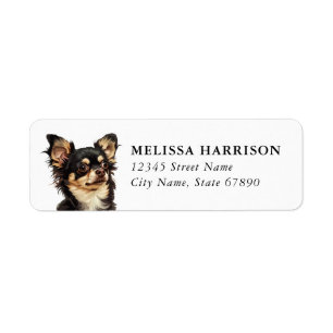Chihuahua Return Address Labels
