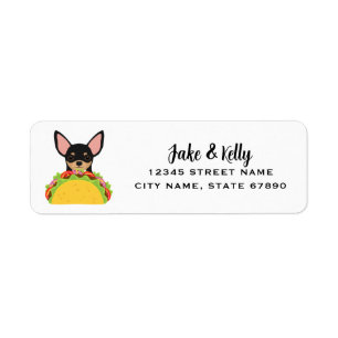 Chihuahua Return Address Labels