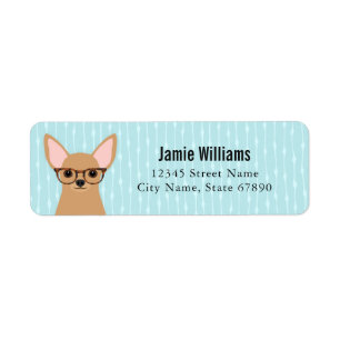 Chihuahua Return Address Labels