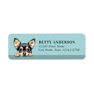 Chihuahua Return Address Labels