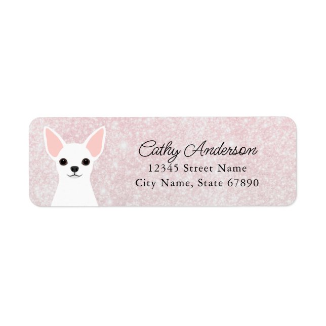 Chihuahua Return Address Labels (Front)