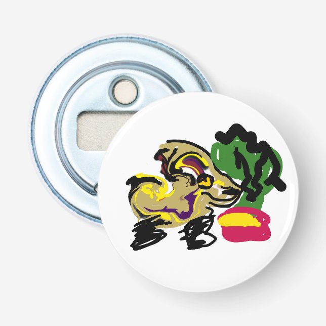 Chihuahua set bottle opener (Front)