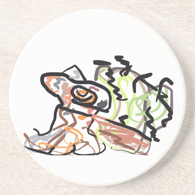Chihuahua set  coaster (Front)