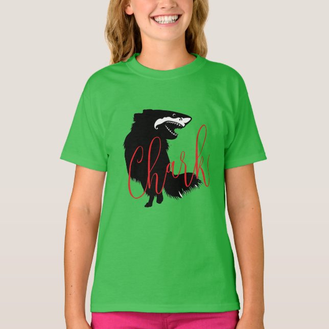 Chihuahua + Shark = Chark  T-Shirt (Front)