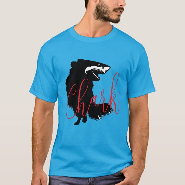 Chihuahua + Shark = Chark  T-Shirt (Front)
