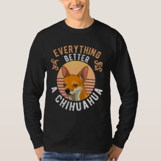 Chihuahua short hair dog owner T-Shirt