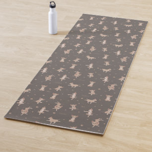 Chihuahua shorthair dog yoga mat