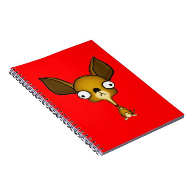 Chihuahua Spiral Notebook (Right Side)