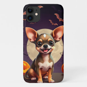 Chihuahua Spooky Cute Puppy Magic 🎃🐶 Autumn Case-Mate iPhone Case