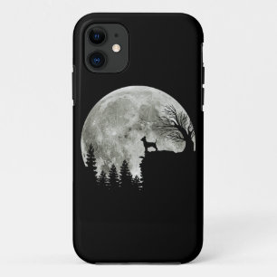 Chihuahua Standing On Mountain Moonlight Halloween Case-Mate iPhone Case