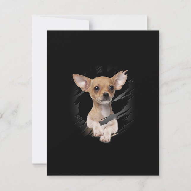 Chihuahua Thank You Card (Front)