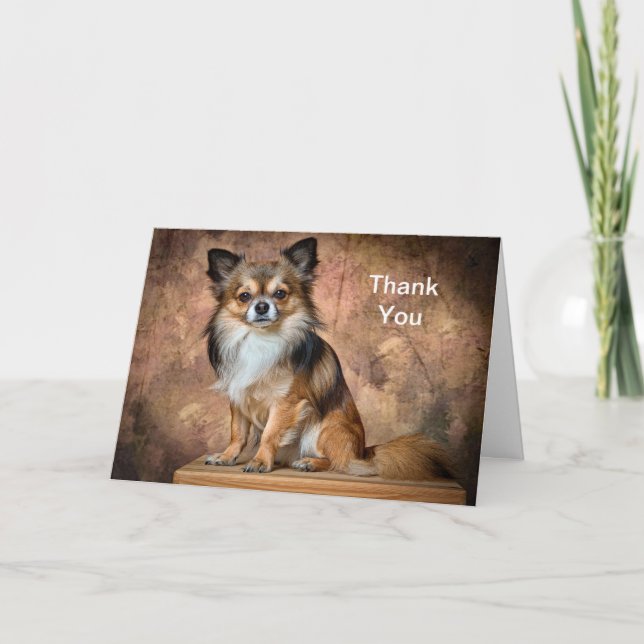 Chihuahua Thank You Card (Front)