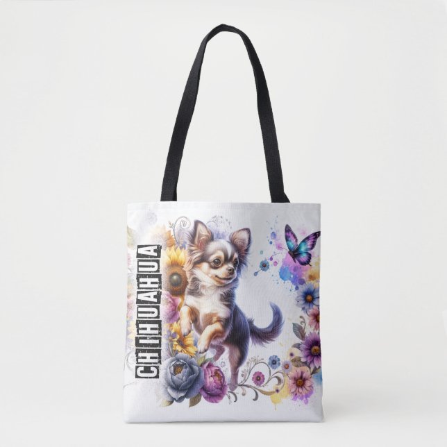 Chihuahua  tote bag (Front)
