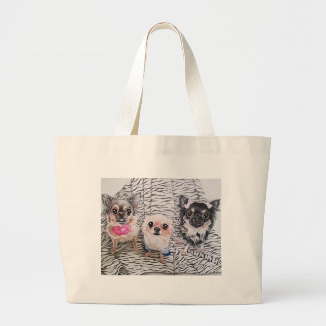 Chihuahua Tote Bag (Front)