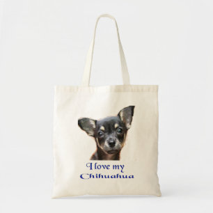 chihuahua tote bag