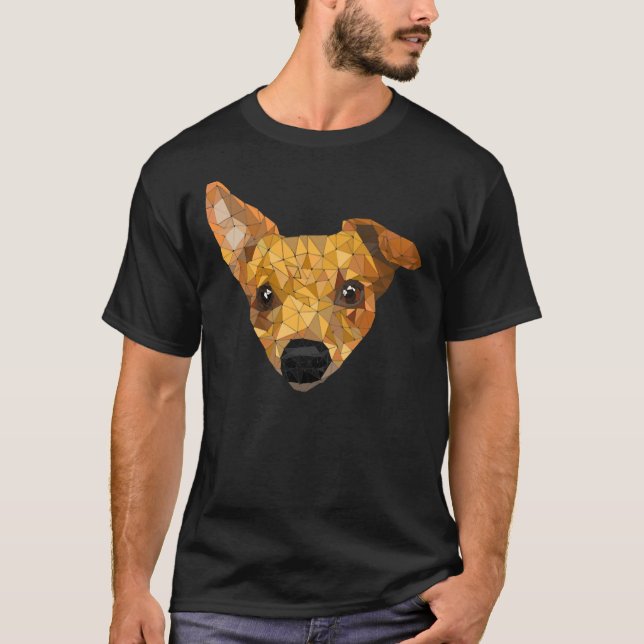 Chihuahua Triangles T-Shirt (Front)