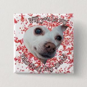 Chihuahua Valentine's Day Button