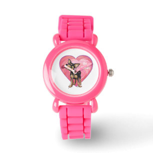 Chihuahua Valentine's Day Watch