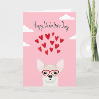 Chihuahua Valentines Love Card