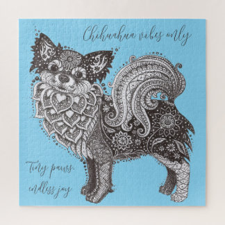 Chihuahua Vibes Puzzle with Gift Box