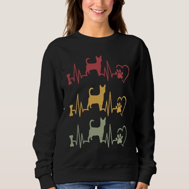 Chihuahua Vintage  3 Sweatshirt (Front)
