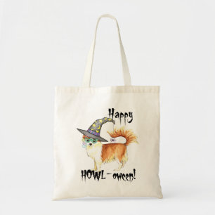 Chihuahua Witch Tote Bag