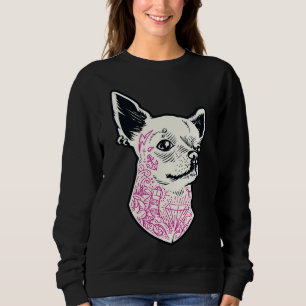 Chihuahua With Tattoos Sweatshirt