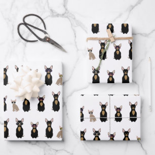 Chihuahua Wrapping Paper Sheets