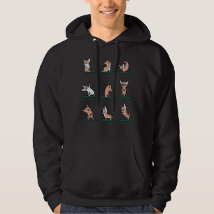 Chihuahua Yoga Hoodie