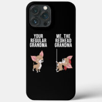 Chihuahua Your Regular Grandma Me The Redhead