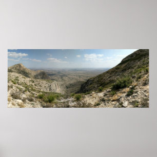 Chihuahuan Desert Vista at Carlsbad Caverns Poster