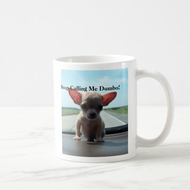 Chihuhua Dog Coffee Cup (Right)