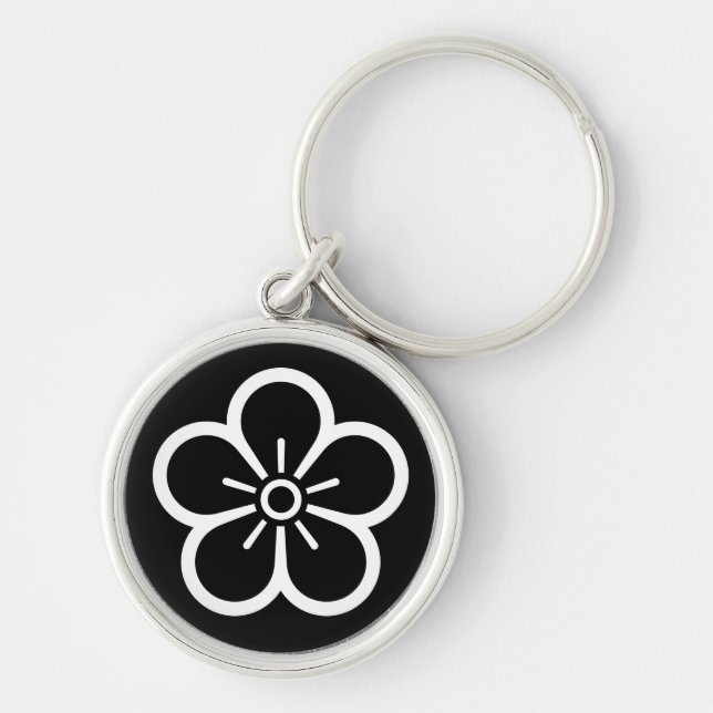 Chikage ume hana key ring (Front)