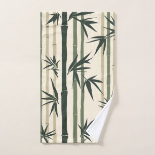 Chikurin Zen (Bamboo Grove) Hand Towel