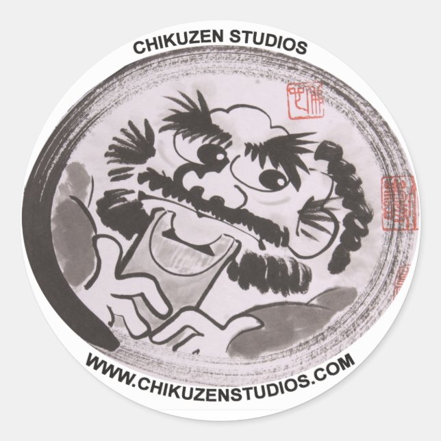 Chikuzen Studios Sticker (Front)